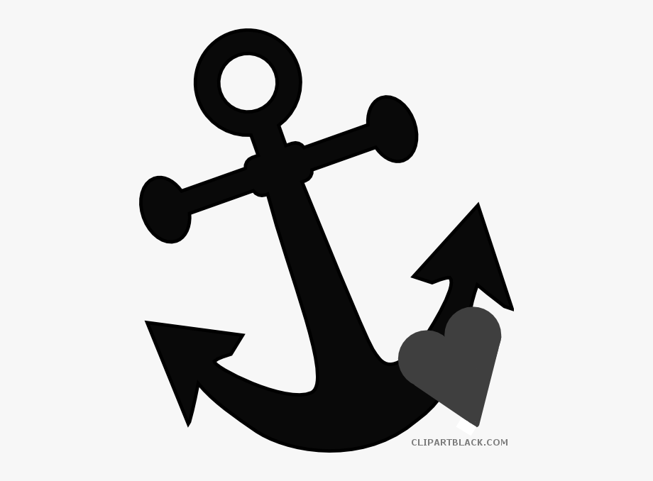 Grayscale Anchor Tools Free Black White Clipart Images
