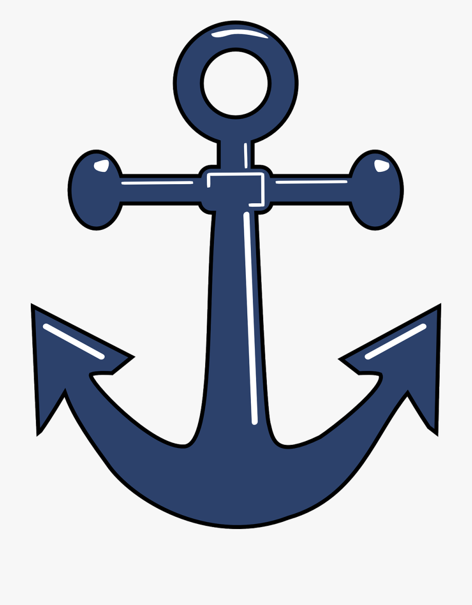 Anchor free clipart black and white pictures on Cliparts