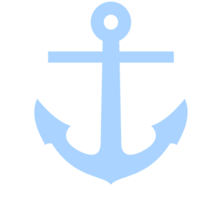 Light blue anchor.