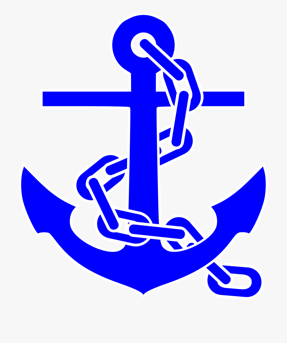 Clipart Of Anchor, Chain And Foul
