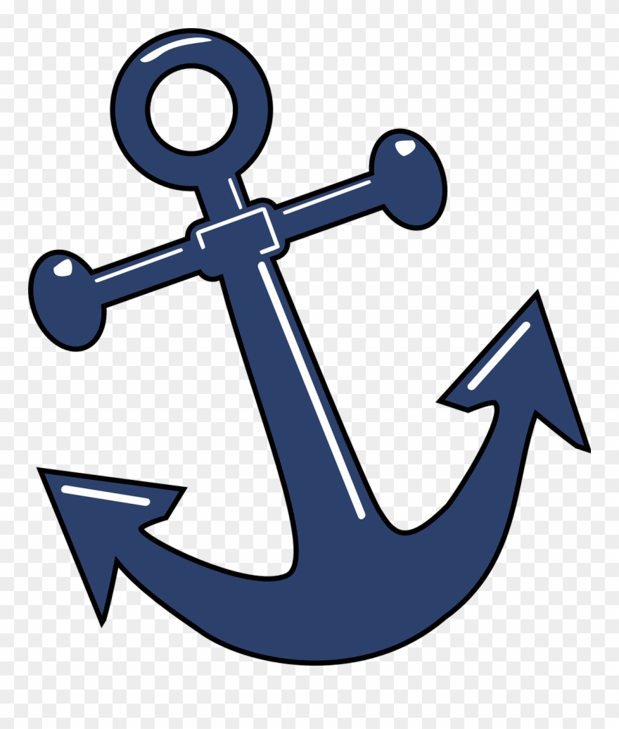 Anchor Shiny Symbol Design Icon Png Image