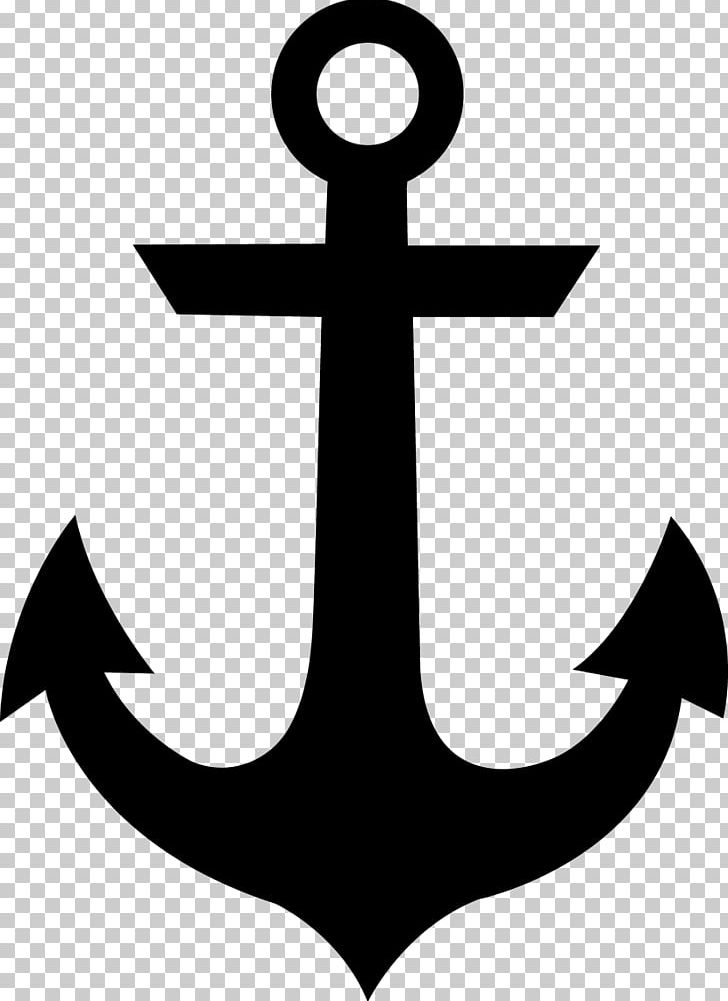Stencil Anchor Drawing Silhouette PNG, Clipart, Anchor