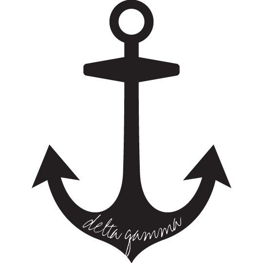 Marina Clipart simple anchor