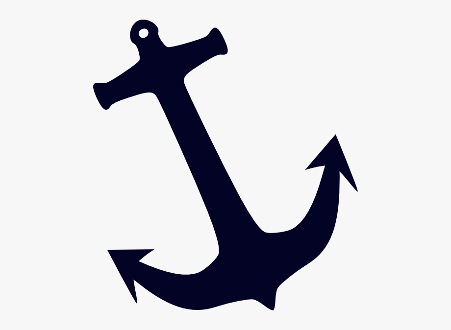 Nautical anchor vector.