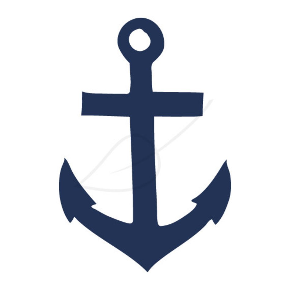 Navy anchor clip.