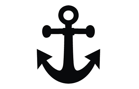 Pirate ship silhouette.