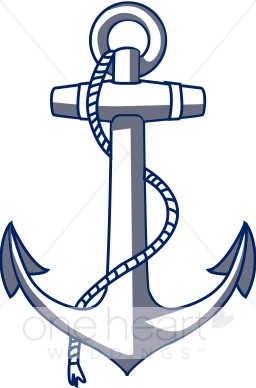 Anchor clipart nautical.