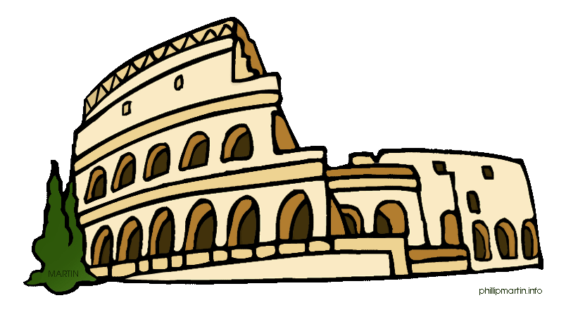 Collection colosseum clipart.