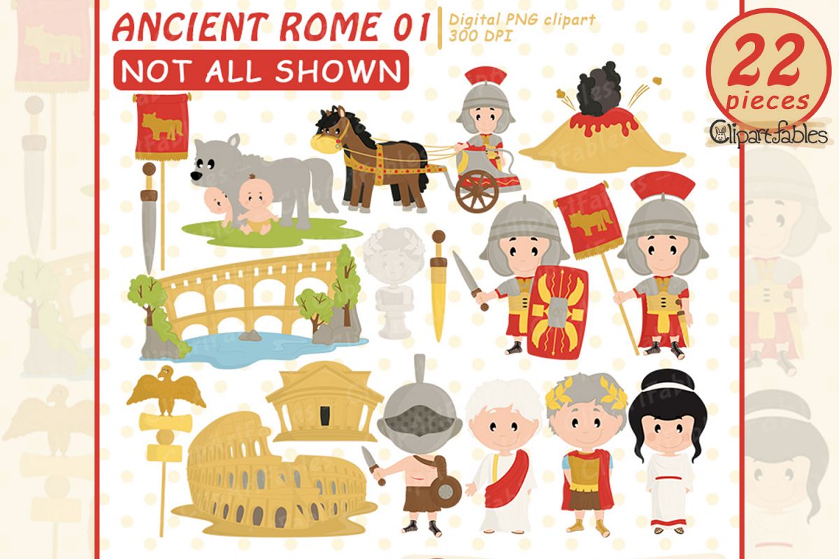 Ancient rome clipart.