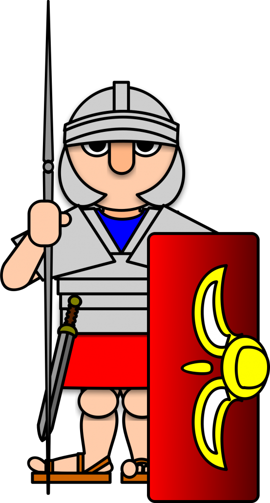 ancient rome clipart soldier