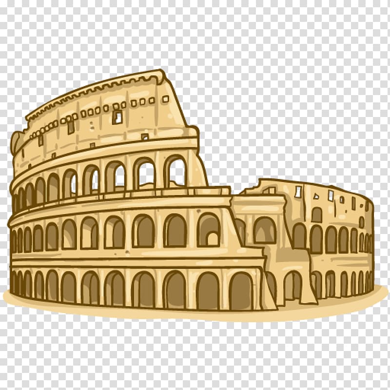The Coliseum illustration, Colosseum Ridge Ancient Rome