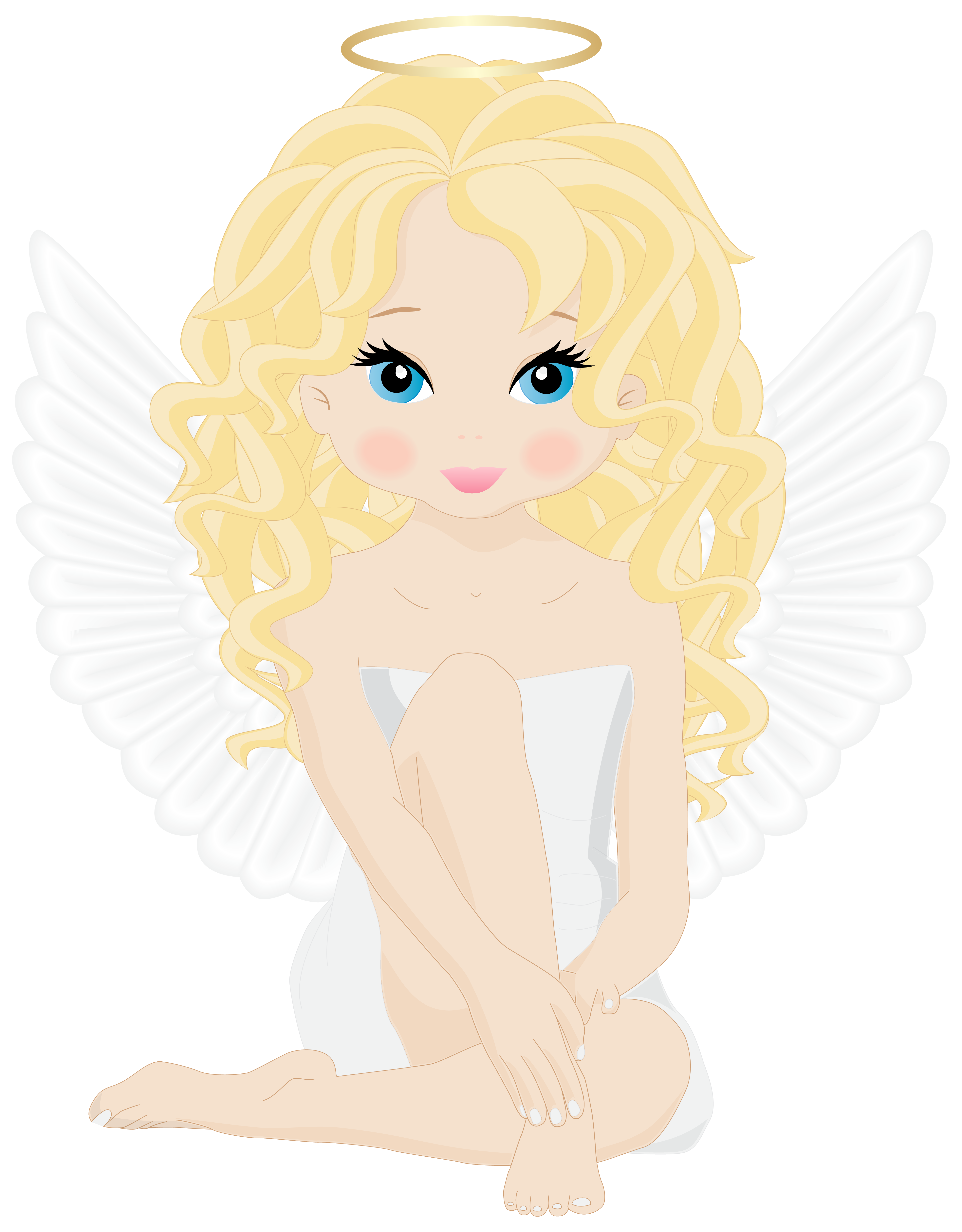 Beautiful Angel PNG Clipart Image
