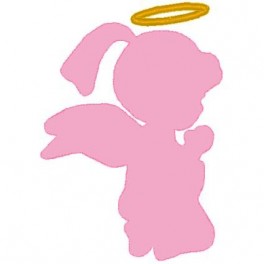 angel clipart pink
