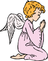 Free angel praying.