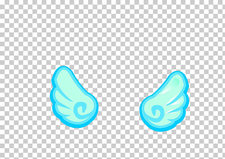 Blue Wing Angel, Angel wings, teal wings PNG clipart