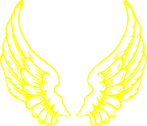 Yellow Wings Clip Art at Clker