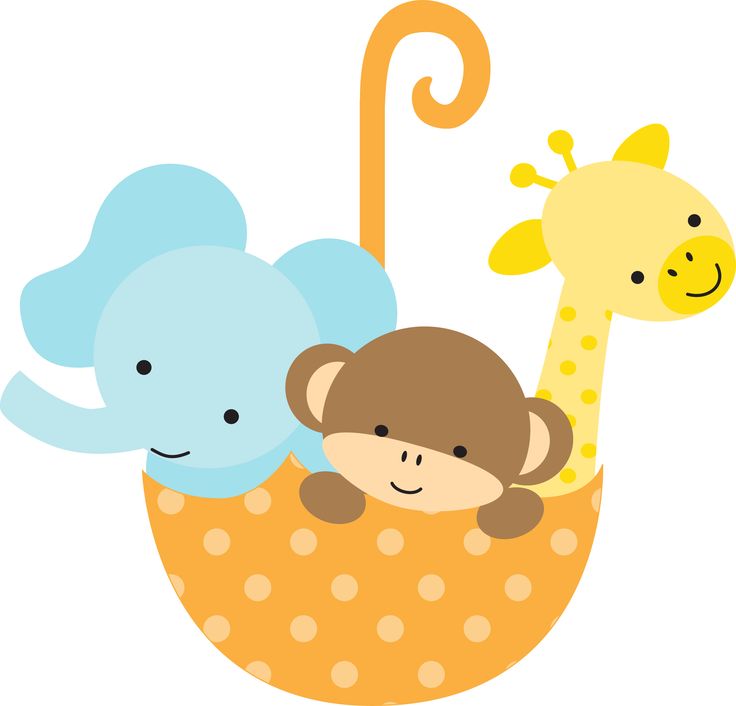 animal clipart baby shower