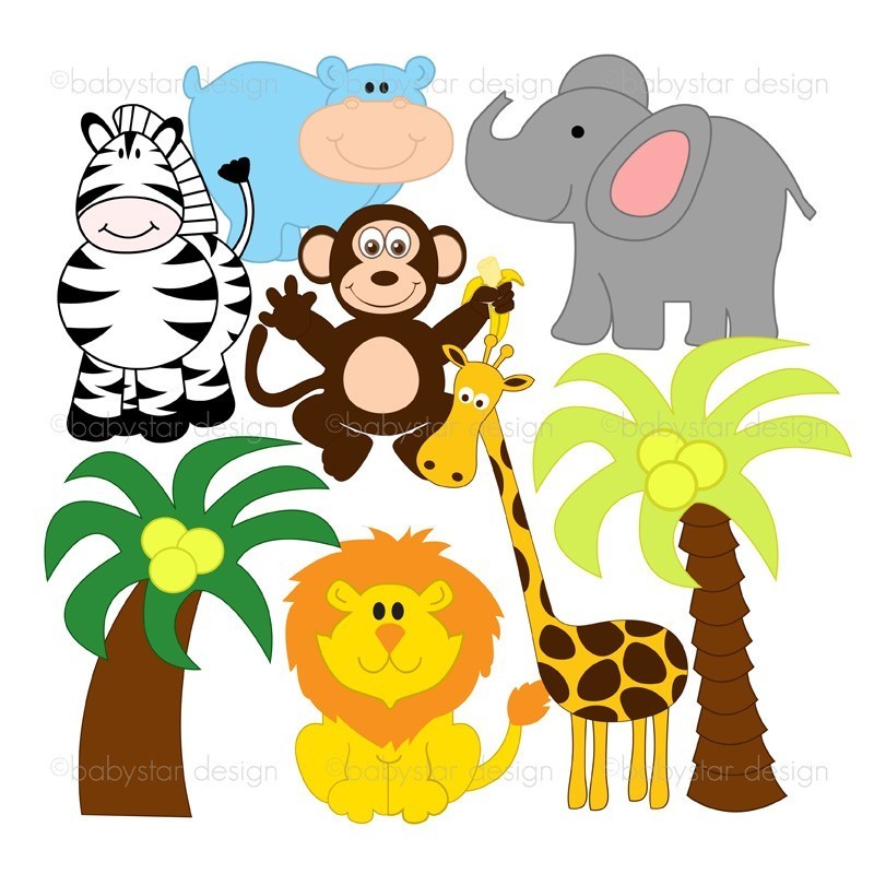 Free Jungle Animals Clipart, Download Free Clip Art, Free