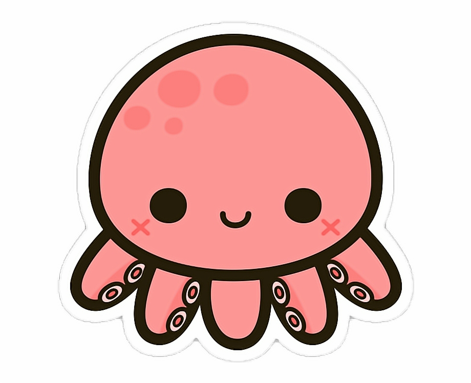 Clipart Octopus Cute Underwate Animal