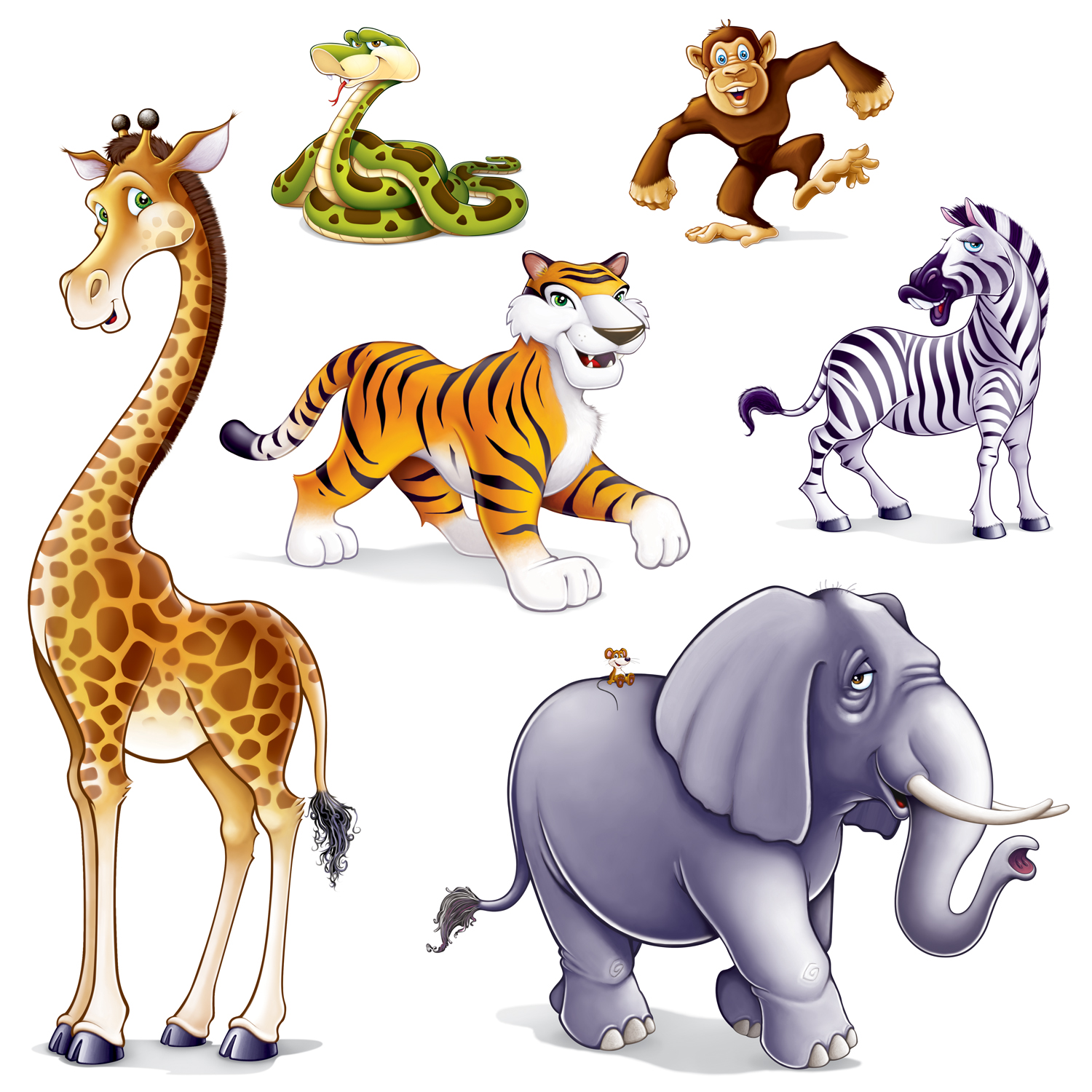 Realistic Animal Clipart