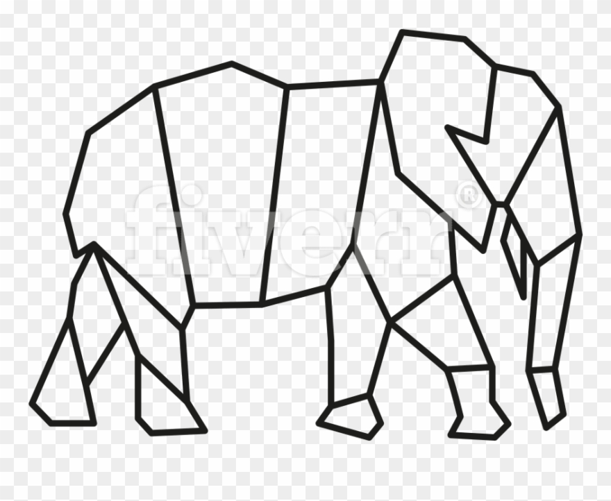 Simple geometric animals.