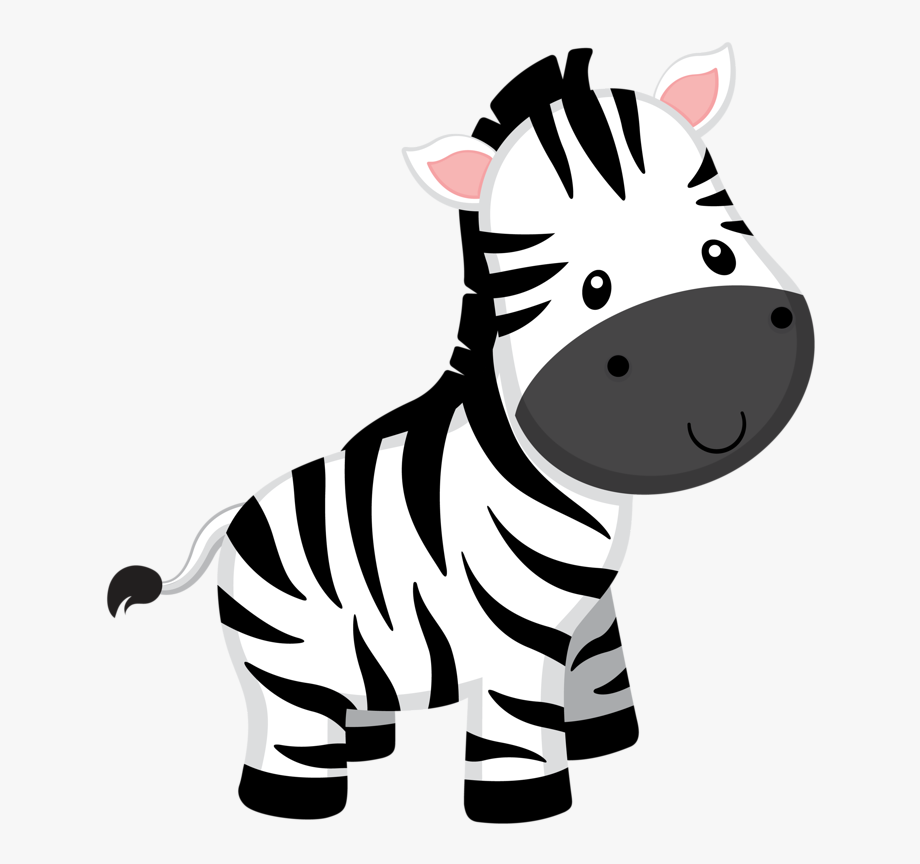 Baby zebra clipart.