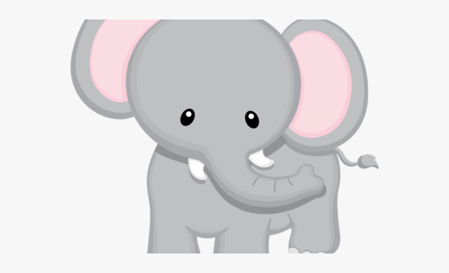 Baby Animal Clipart Big Small Elephant