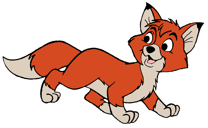 Fox clip art woodland clipart animal digital foxes gif