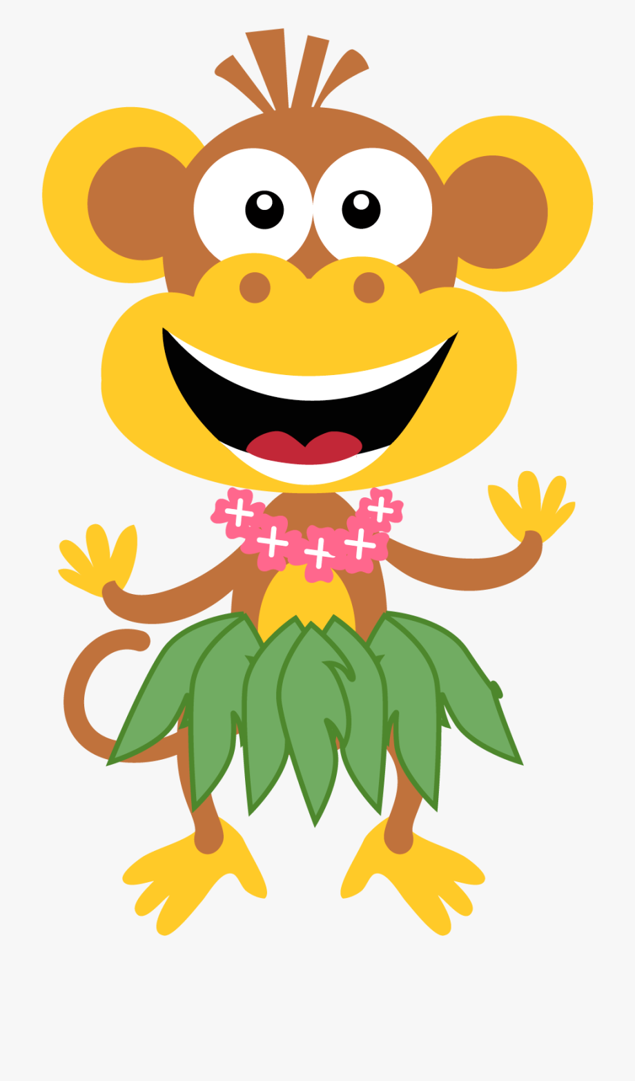 Silly monkey clipart.