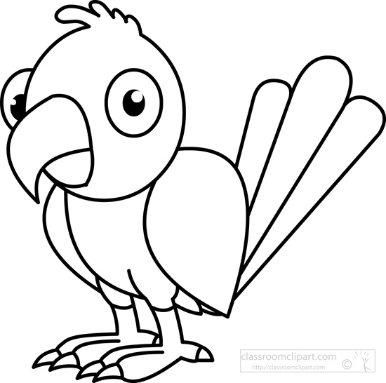 Toucan Clipart Black And White