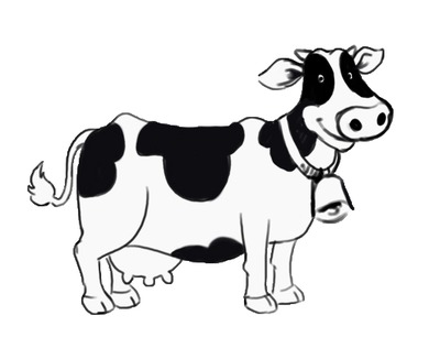 Free dairy cow.