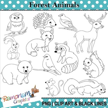 Forest Animals Clip art