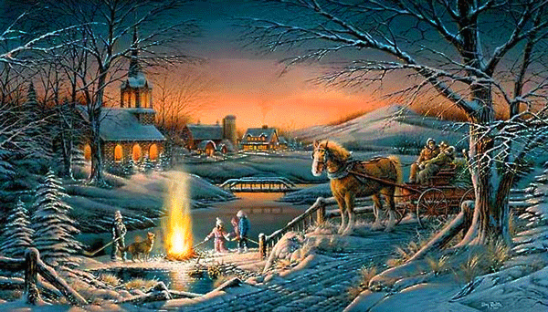 Beautiful Winter GIF Animation