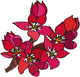 animated cliparts flower