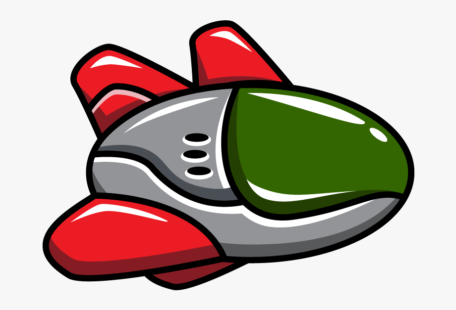 Animated spaceship clipart.