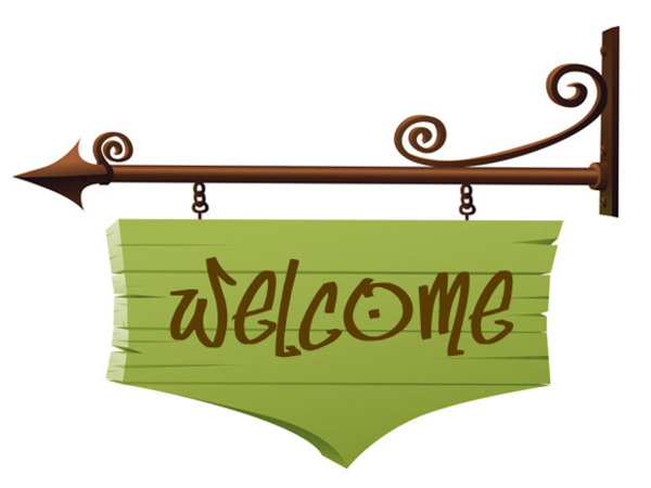 Welcome clipart animated