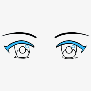 Drawing Easy Anime Eyes , Transparent Cartoon, Free Cliparts