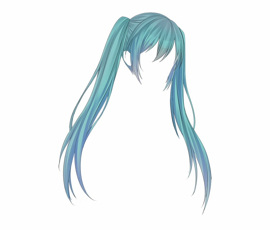 Hair Anime Png Transparent Hatsune Miku Hair