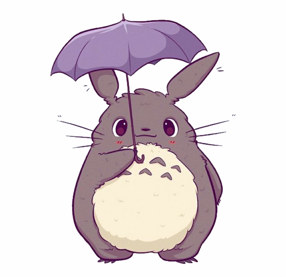 Totoro anime cute.