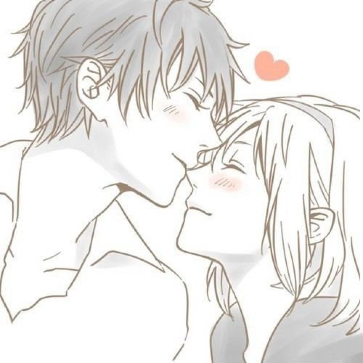 Anime clipart couple, Anime couple Transparent FREE for