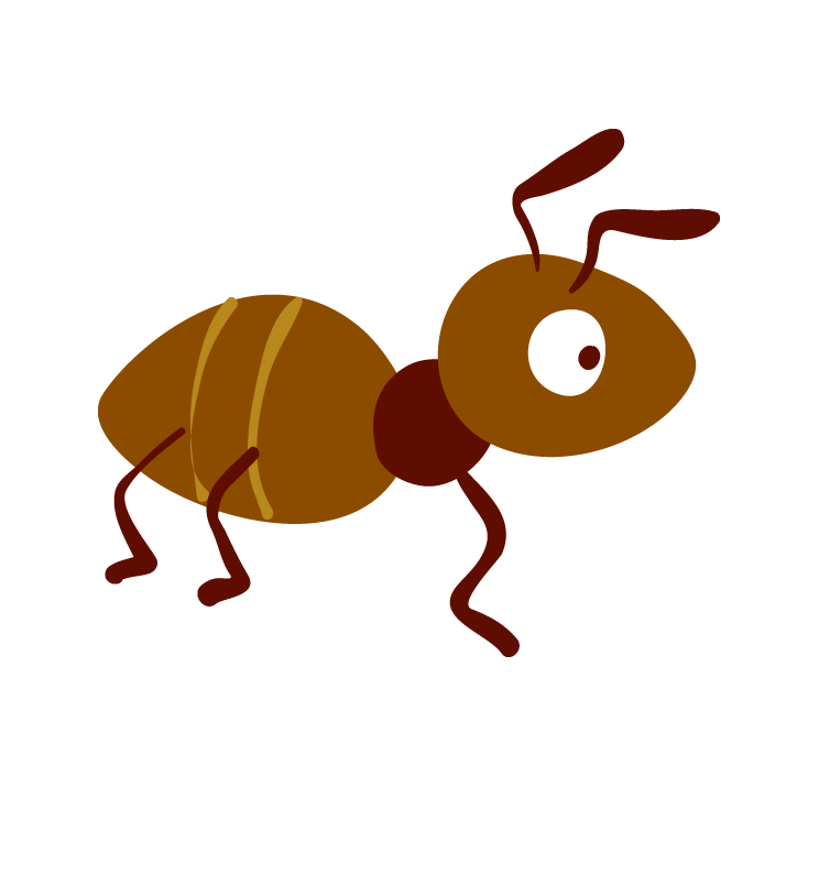 Insects clipart brown ant, Insects brown ant Transparent