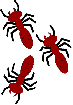 Ants clipart fire.