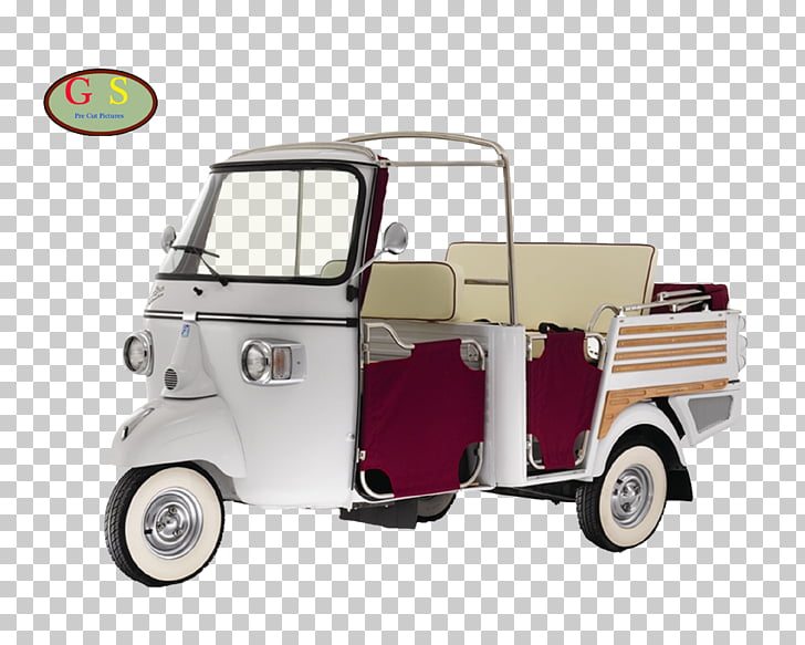 Piaggio Ape Car Auto rickshaw Scooter, car PNG clipart