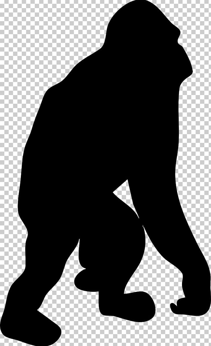 Ape Bonobo Drawing PNG, Clipart, Ape, Black, Black And White