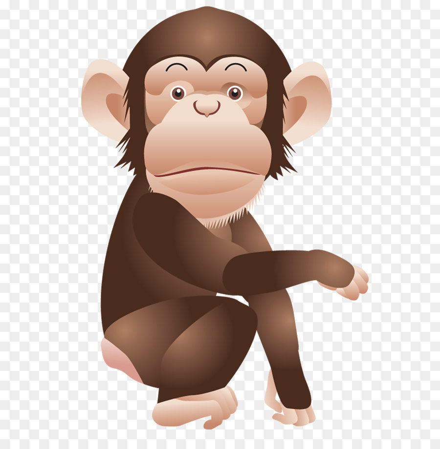 Ape clipart chimpanzee, Ape chimpanzee Transparent FREE for