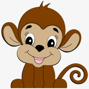 Free Cute Monkey Clipart Cliparts, Silhouettes, Cartoons