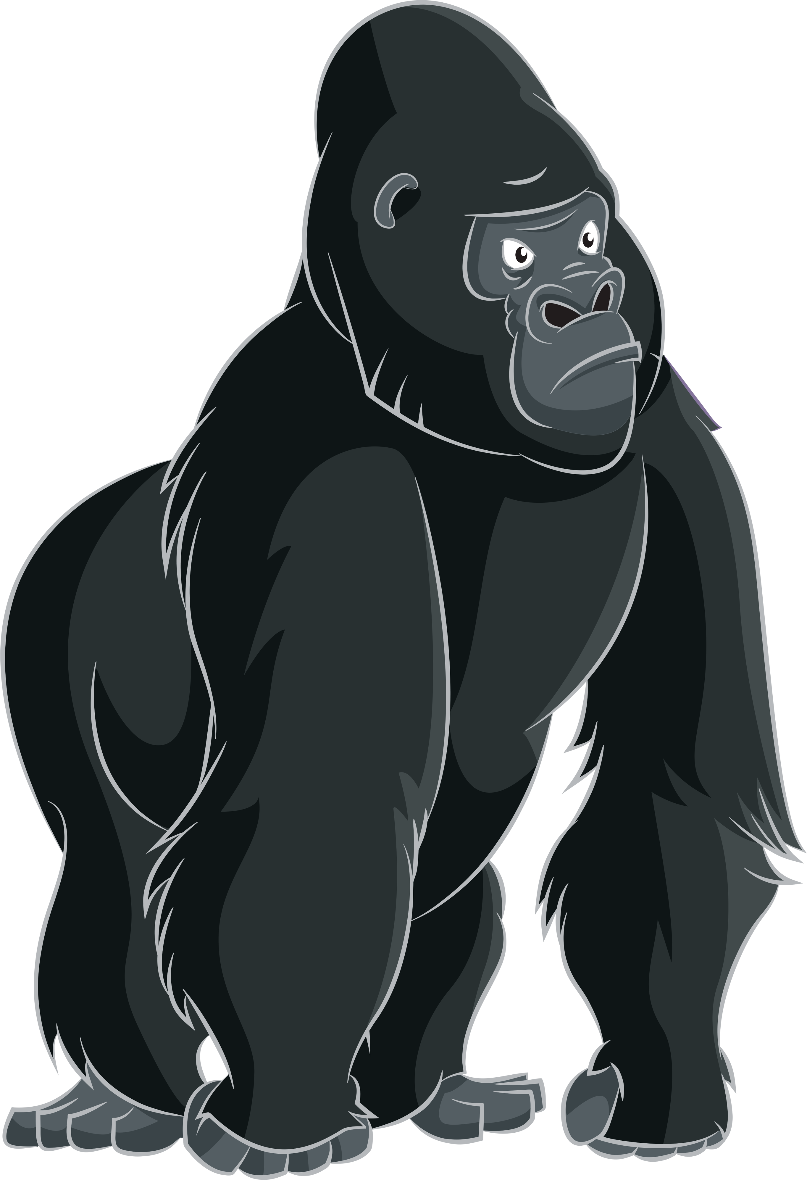 Gorilla Animated Images ~ Gorilla 3d Model Rigged And Animated ...