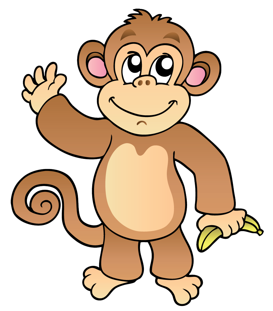 Monkeys clipart ape.