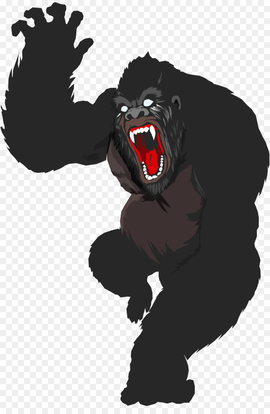 Gorilla Vector PNG Gorilla Ape Clipart download