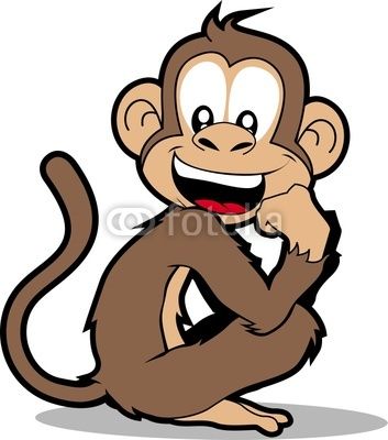 Animated monkey image